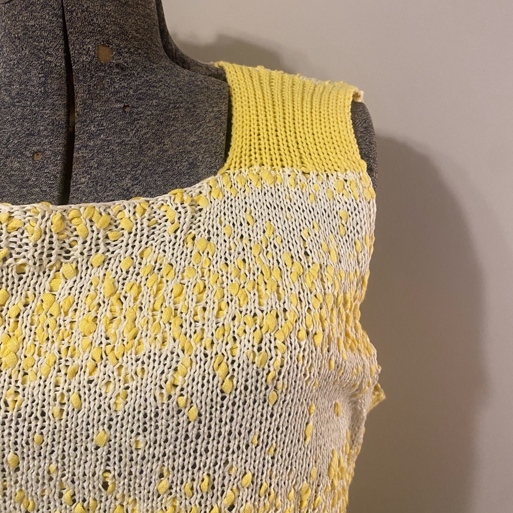 Handmade crocheted tank